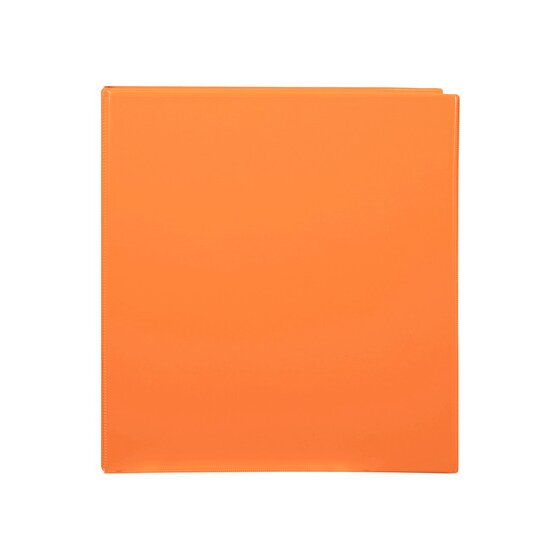 MARBIG Clearview Insert Binder A4 38mm 2-Ring Orange