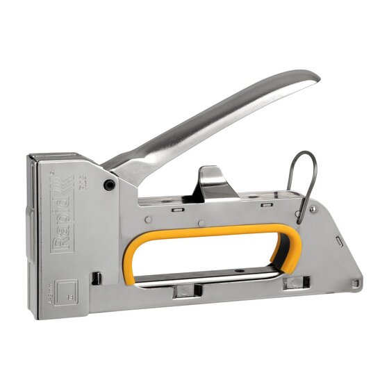 Rapid Tools R23E All-Steel Tacker | Professional Staple Gun for Fabric, Paper & Labels