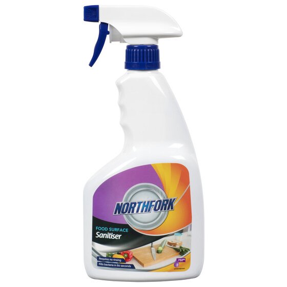 Northfork Food Surface Sanitiser 750ml – Ready-to-Use