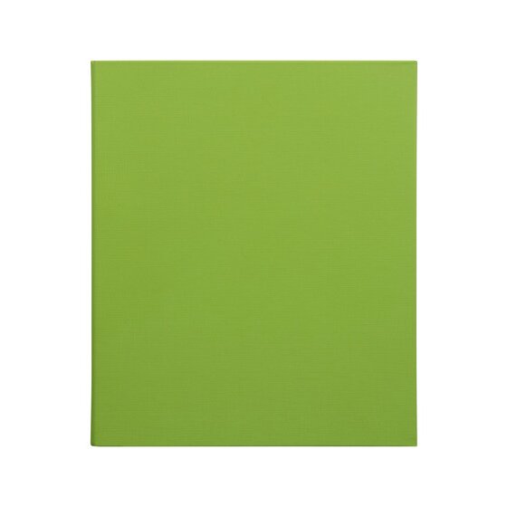 Marbig A4 Ring Binder, 25mm 2-D Ring, Polyethylene, Lime