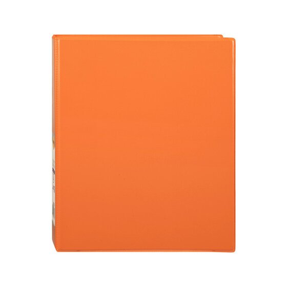 Marbig Clearview Insert Binder – A4, 25mm, 2-Ring, Orange