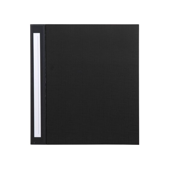 Marbig Deluxe Ring Binder A4 50mm 2-Ring PE Cover – Black