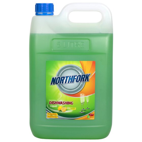 Northfork Dishwashing Liquid 5L – Bulk Professional Detergent for Kitchens