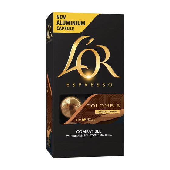 L'OR Espresso Capsules Colombia INT – 8 Boxes of 100 (800 Capsules)