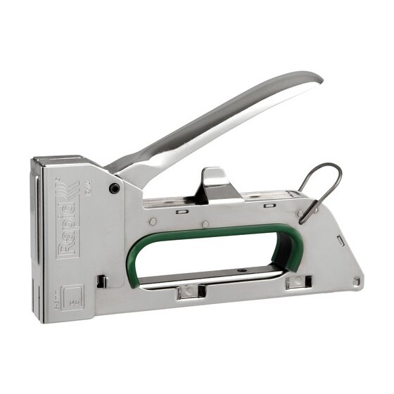 RAPID TOOLS R14E Steel Tacker – Professional Metal Staple Gun