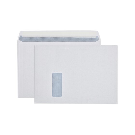 Cumberland Booklet Mailer with Window 90gsm C4 229x324mm White – Box of 250