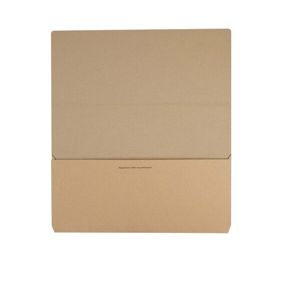 Marbig Slimpick Foolscap Document Wallet – Enviro Kraft, Pack of 10