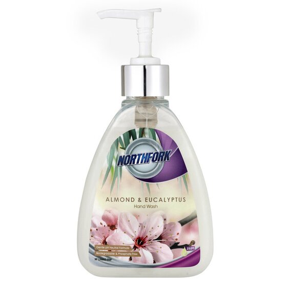Northfork Liquid Hand Wash Almond & Eucalyptus 250ml