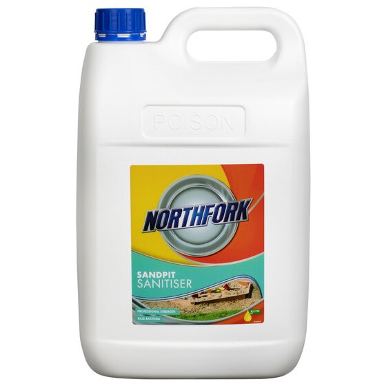 Northfork Sandpit Sanitiser 5L – Professional Bacteria-Killing Cleaner for Childcare & School Sandpits