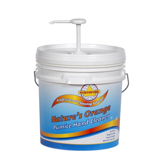 Northfork Natures Orange Pumice Hand Cleaner 15L – Bulk Heavy-Duty Hand Wash