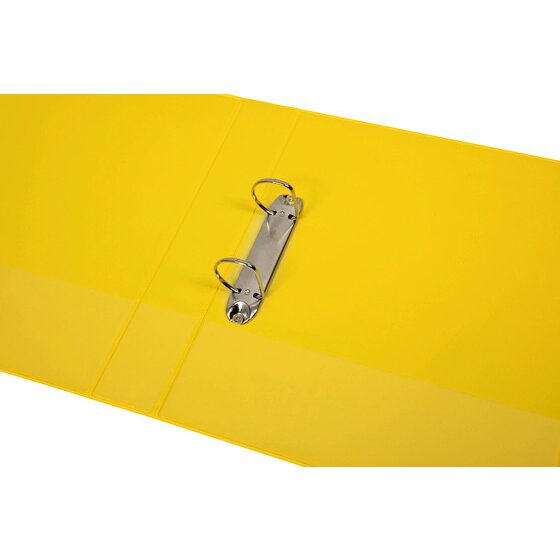 Marbig Clearview Insert Binder A4 38mm 2-Ring – Yellow