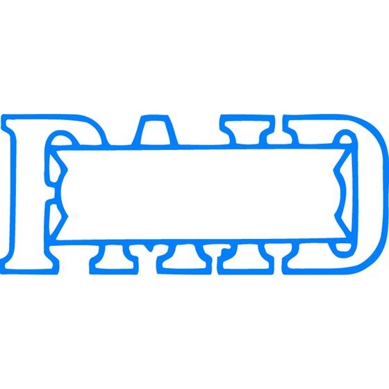XStamper CX-BN 1201 Paid/Date Stamp – Blue Ink