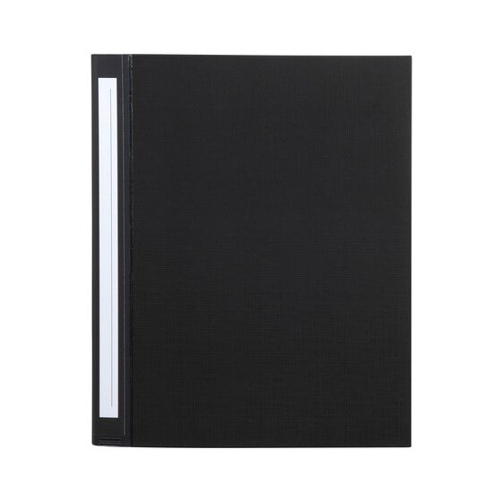 Marbig Deluxe Ring Binder – A4, 25mm, 2-Ring, Polyethylene, Black
