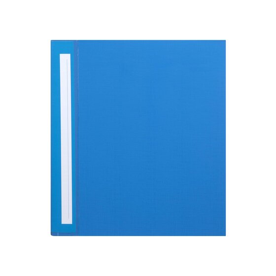 Marbig Deluxe Ring Binder A4 38mm 4-Ring PE Cover – Blue