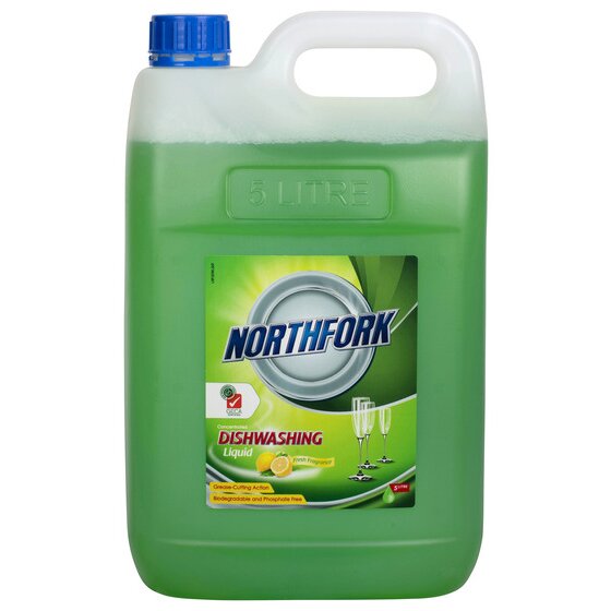 Northfork Geca Dishwashing Liquid 5L – Biodegradable, Phosphate-Free