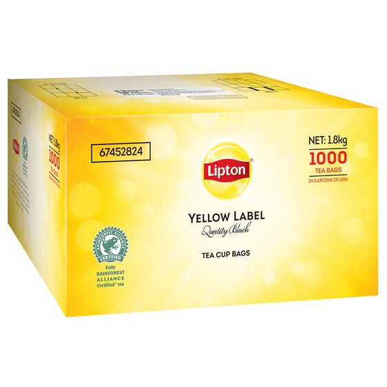 Lipton Yellow Label Quality Black Tea – 1,000 Cup Bags