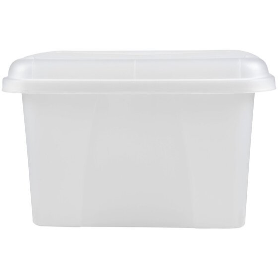 Crystalfile Porta Box 32L Clear – Suspension File Storage with Internal Rails