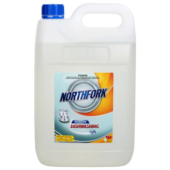 Northfork Machine Dishwashing Liquid 5L – Commercial Dispenser