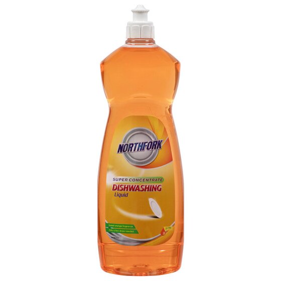 Northfork Super Concentrate Dishwashing Liquid 1L – Cuts Grease, Few Drops Do the Job