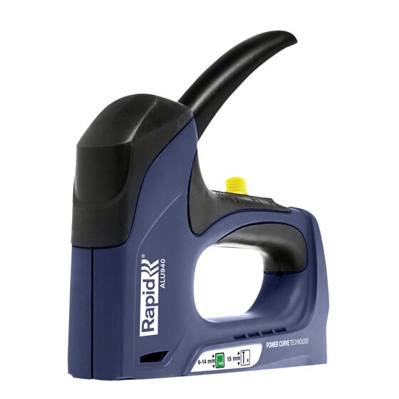 Rapid Tools ALU940 Aluminium Tacker – Dual Magazine for Flatwire & Brads