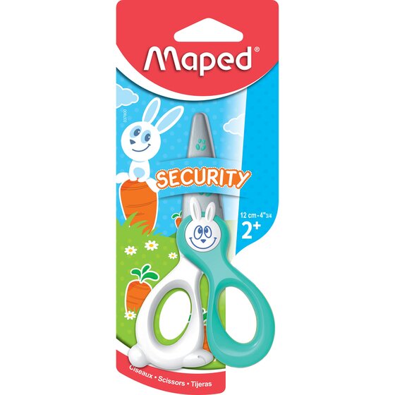 Maped Kidicut Safety Scissor 12cm – Classroom & Kids Use