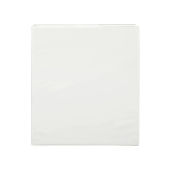 Marbig Clearview Insert Binder A4 50mm 2-Ring White – Acid-Free Polypropylene