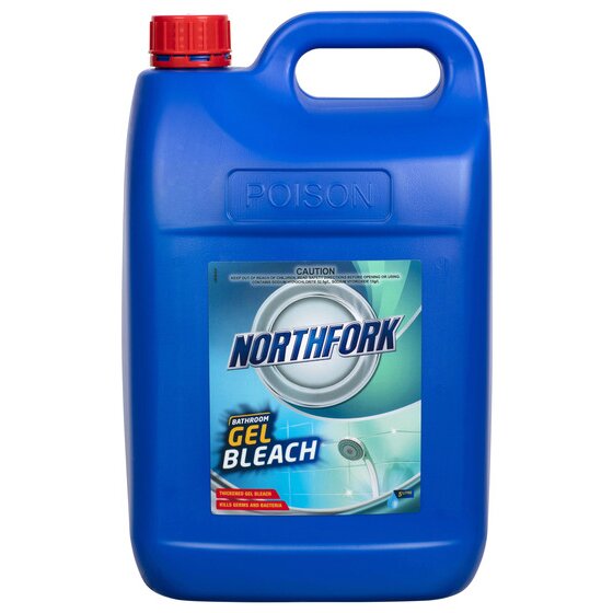 Northfork Bathroom Gel Bleach 5L – Antibacterial Gel with Vertical Hold