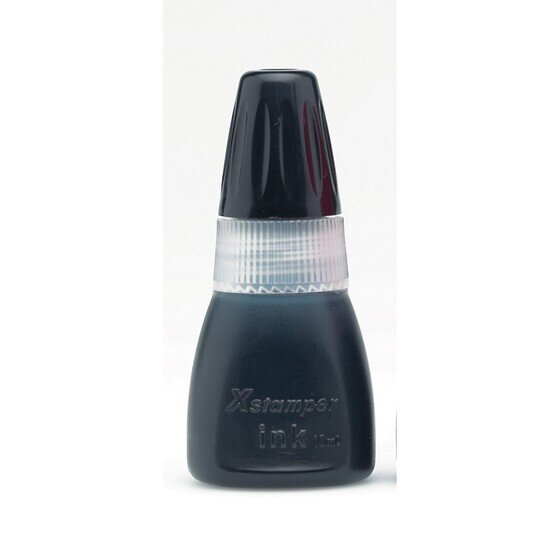 XSTAMPER CS-10N Refill Ink 10ml Black – Pre-Inked Stamp Ink