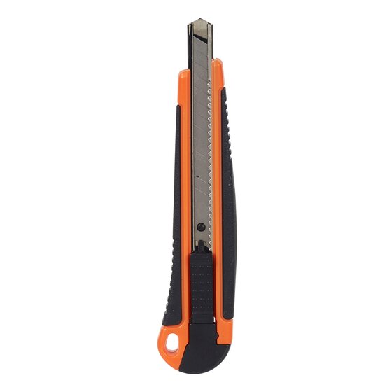 Marbig Cutter Knife – Medium | Auto-Lock, 2 Spare Blades, Wheel Lock Safety
