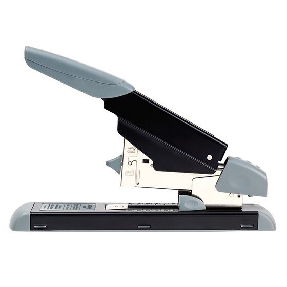 Rexel Heavy Duty Giant Stapler – Die-Cast Metal, Grey/Black