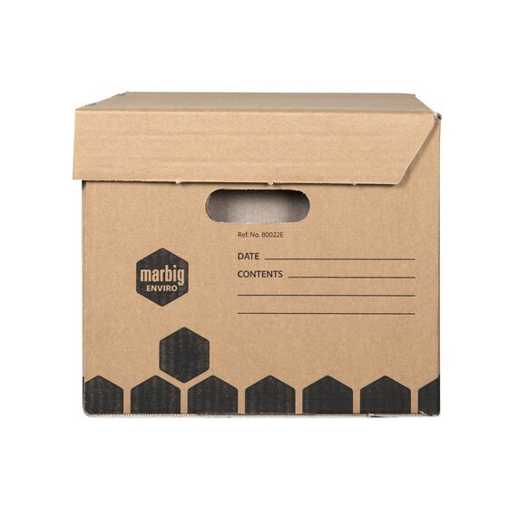 Marbig Enviro Archive Box with Attached Lid