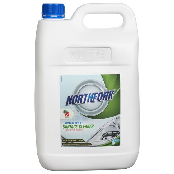 NORTHFORK GECA SPRAY ON WIPE OFF SURFACE CLEANER 5L
