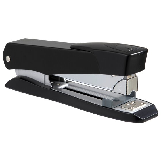 REXEL Stapler F/Strip Front – Black | Metal Body, 45-Sheet Capacity