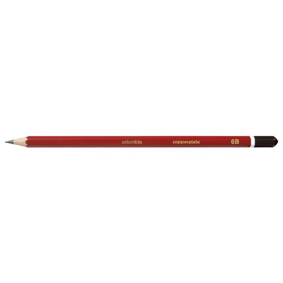 Columbia Copperplate 6B Hexagonal Pencil – Box of 20