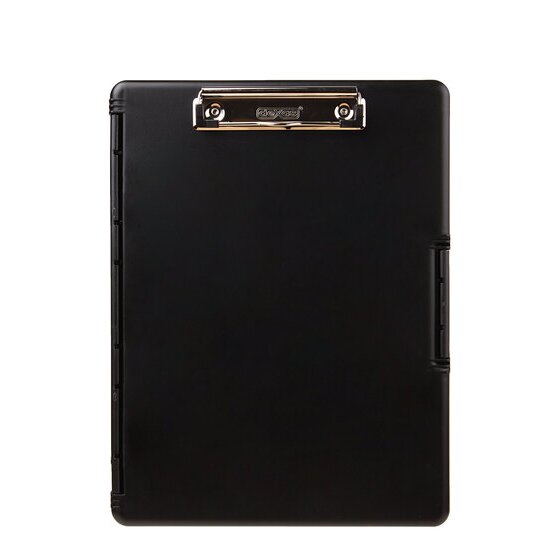 Dexas Slimcase Side Open Clipboard – A4, Black (3517-91)