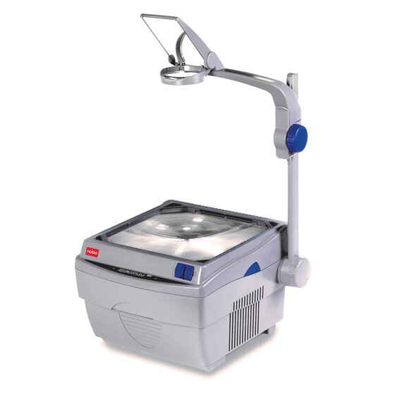 Nobo OHP 2521 Overhead Projector – Twin 250W Lamps, Daylight-Bright Projection
