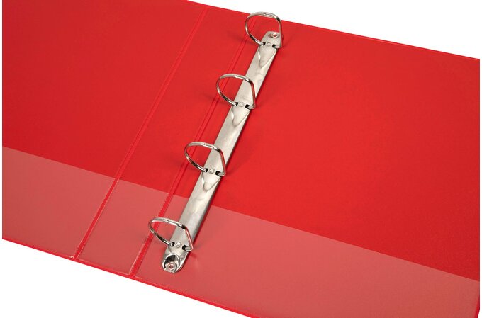 MARBIG CLEARVIEW INSERT BINDER A4 38MM 4D RED | INSERT BINDERS | ACCO ...