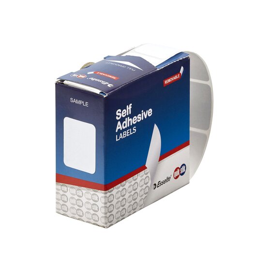 Quikstik Rectangle Label Dispenser – 24 × 32 mm, White, 420 Labels