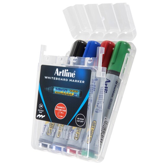 Artline 579 Whiteboard Marker – Assorted Colours (Dry-Safe, Low Odour)