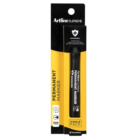 Artline Supreme Permanent Marker – Black