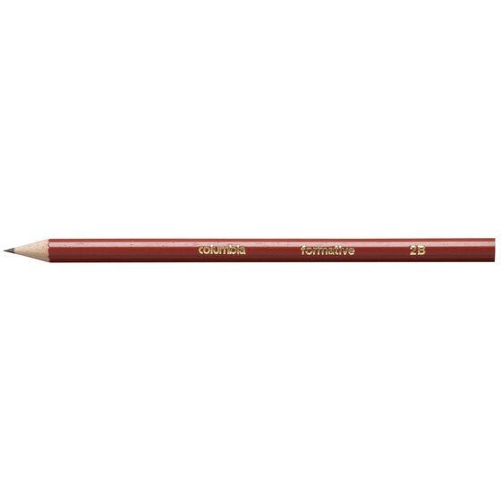 Columbia Formative Lead Pencil – Round 2B | Box of 100