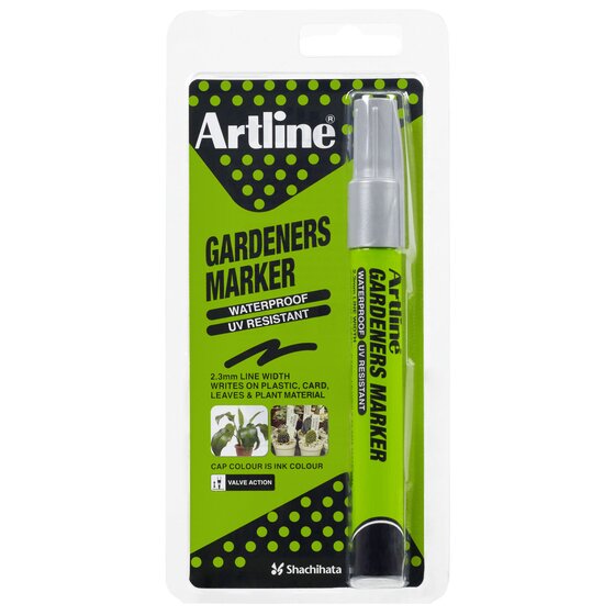 Artline Professional Series Gardeners Permanent Marker – Silver HS