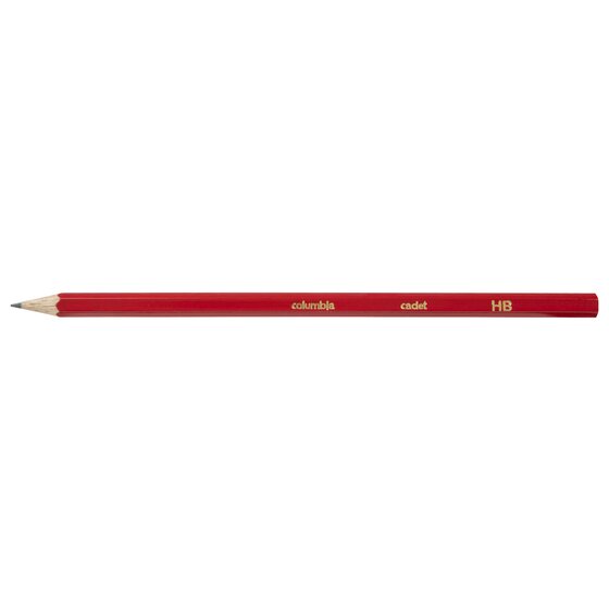 Columbia Cadet HB Lead Pencil, Hexagonal, Box of 60