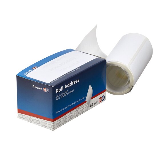 Quikstik Label Dispenser – Address Roll 36 x 103mm White | 100 Labels