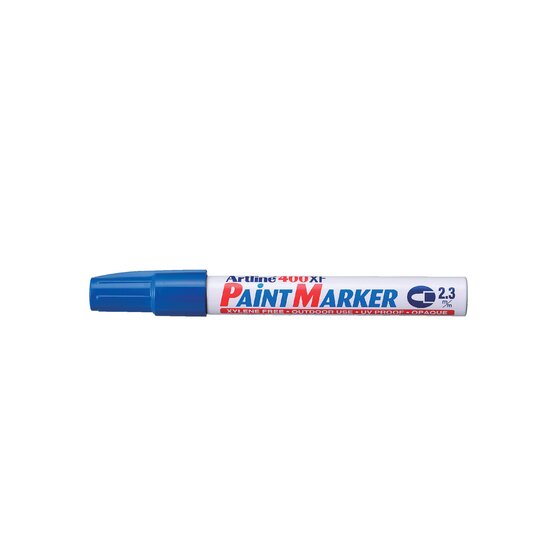 ARTLINE 400 Permanent Paint Marker 2.3mm Bullet Tip – Blue (Box of 15)