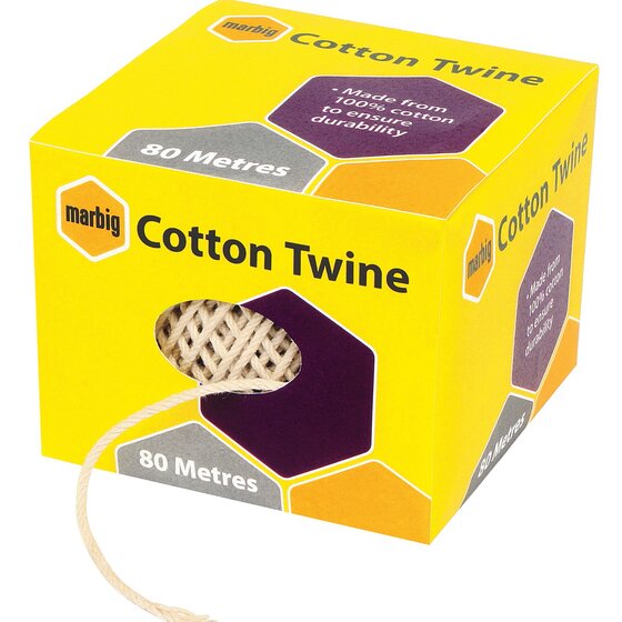 MARBIG Cotton Twine 80 m — Natural
