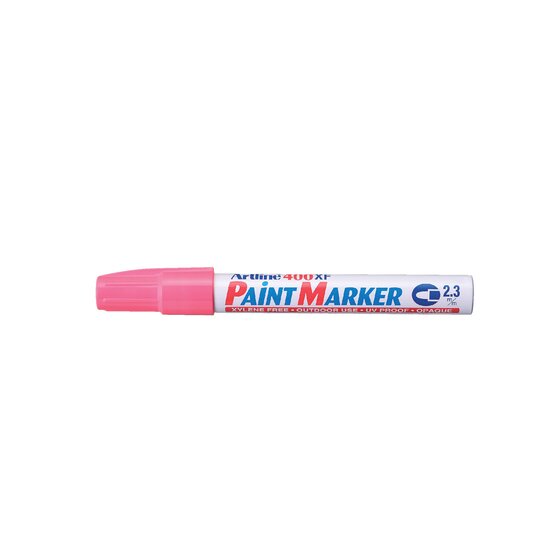 Artline 400 Permanent Paint Marker – 2.3mm Bullet Tip, Pink (Box of 15)