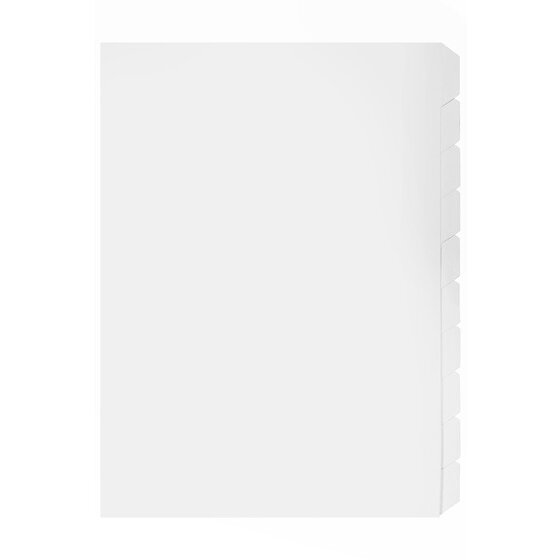 Marbig Indices & Dividers 10 Tab Manilla A4 Unpunched