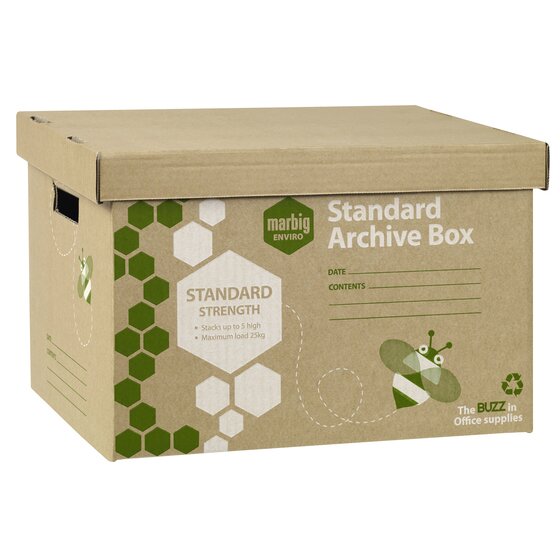 Marbig Enviro Archive Box – 5 Pack