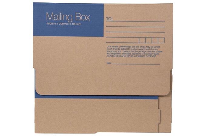 File Mailing Box CUMBERLAND MAILING BOX 400 X 200 X180MM | MAILING BOXES | ACCO Partner